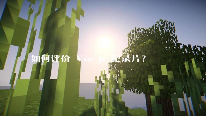 如何评价 Vue.js 纪录片？